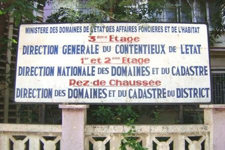 Direction nationale du domaine et des cadastres