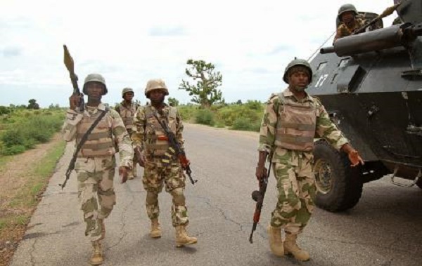 nigerian troops