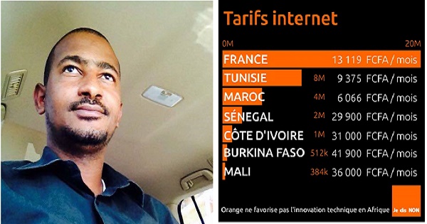 tarif internet